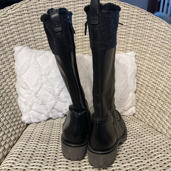 Cole Hann High Combat Boots - Picture 6 of 7